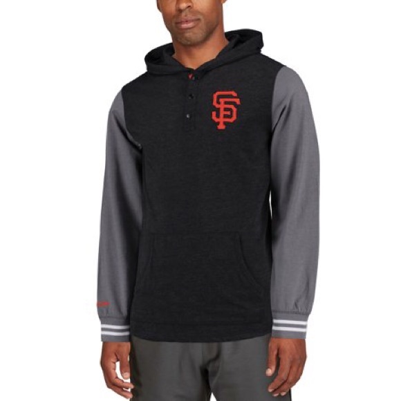 Mitchell & Ness Mid Season Hoodie Tee NWT - Picture 4 of 5